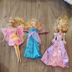 Barbie Fantasy Doll Collection Pink and Blue